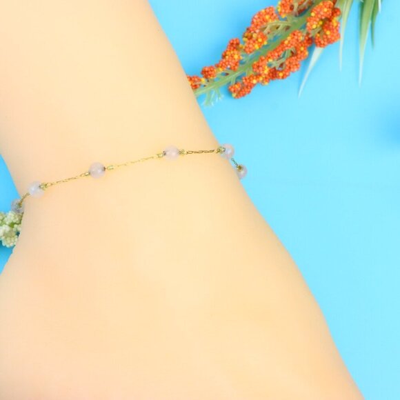 Elegant Handmade Anklet – Perfect for Women & Girls | Ideal Gift Option, DYC1646 - Picture 1 of 10